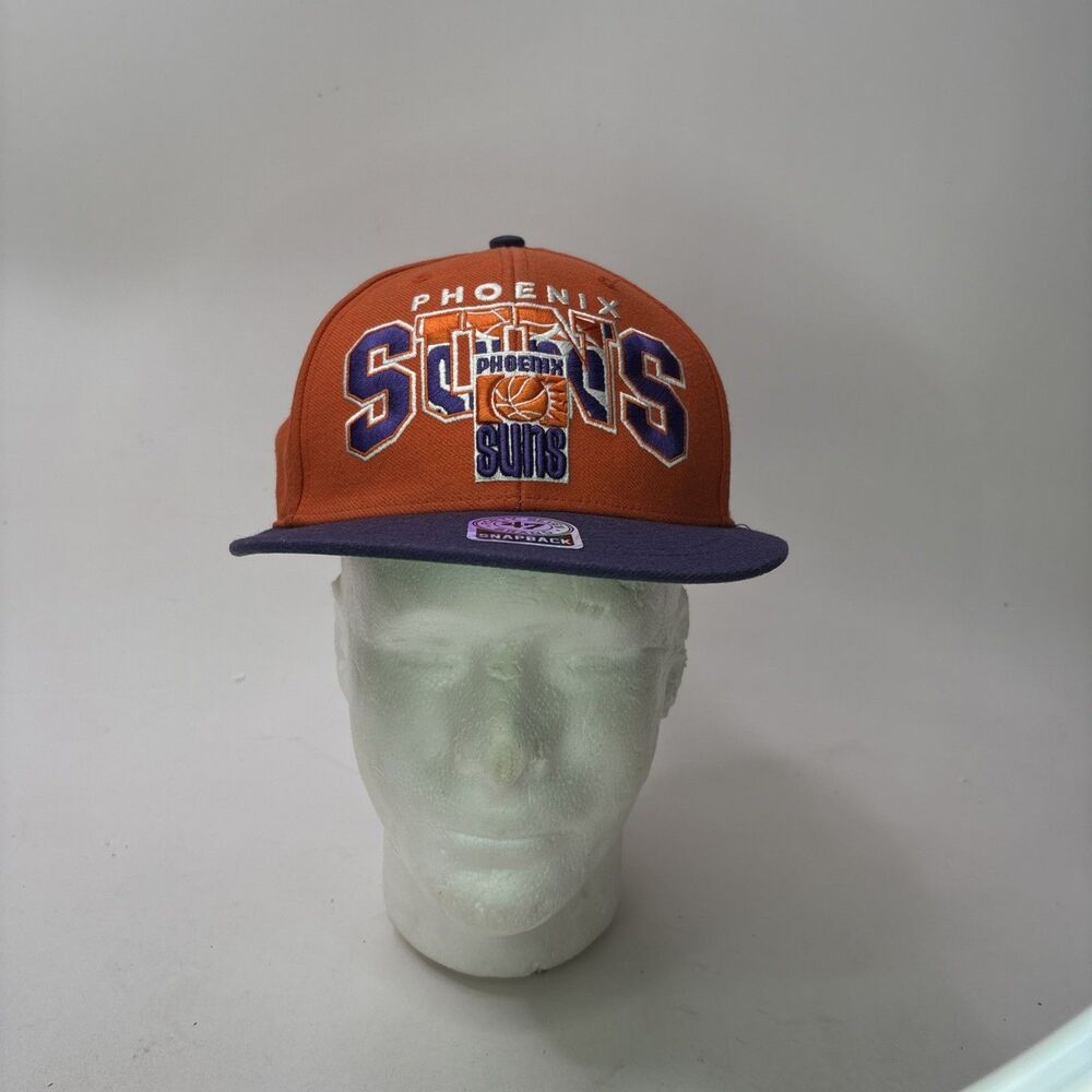 Phoenix Suns Snapback Hat ’47 Brand Hardwood Classics Orange One Size Used